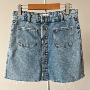 Zara Denim Mini Skirt